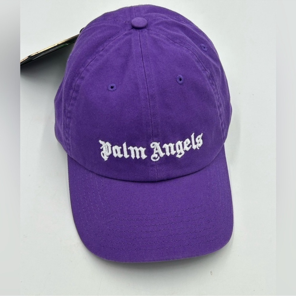 Men’s Palm angels classic embroidered logo baseball cap adjustable